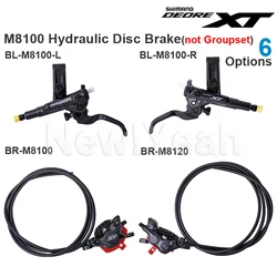 SHIMANO DEORE XT M8100 Hydraulic Disc Brake BL-M8100 Brake Lever BR-M8100 BR-M8120 Brake Caliper Parts Original