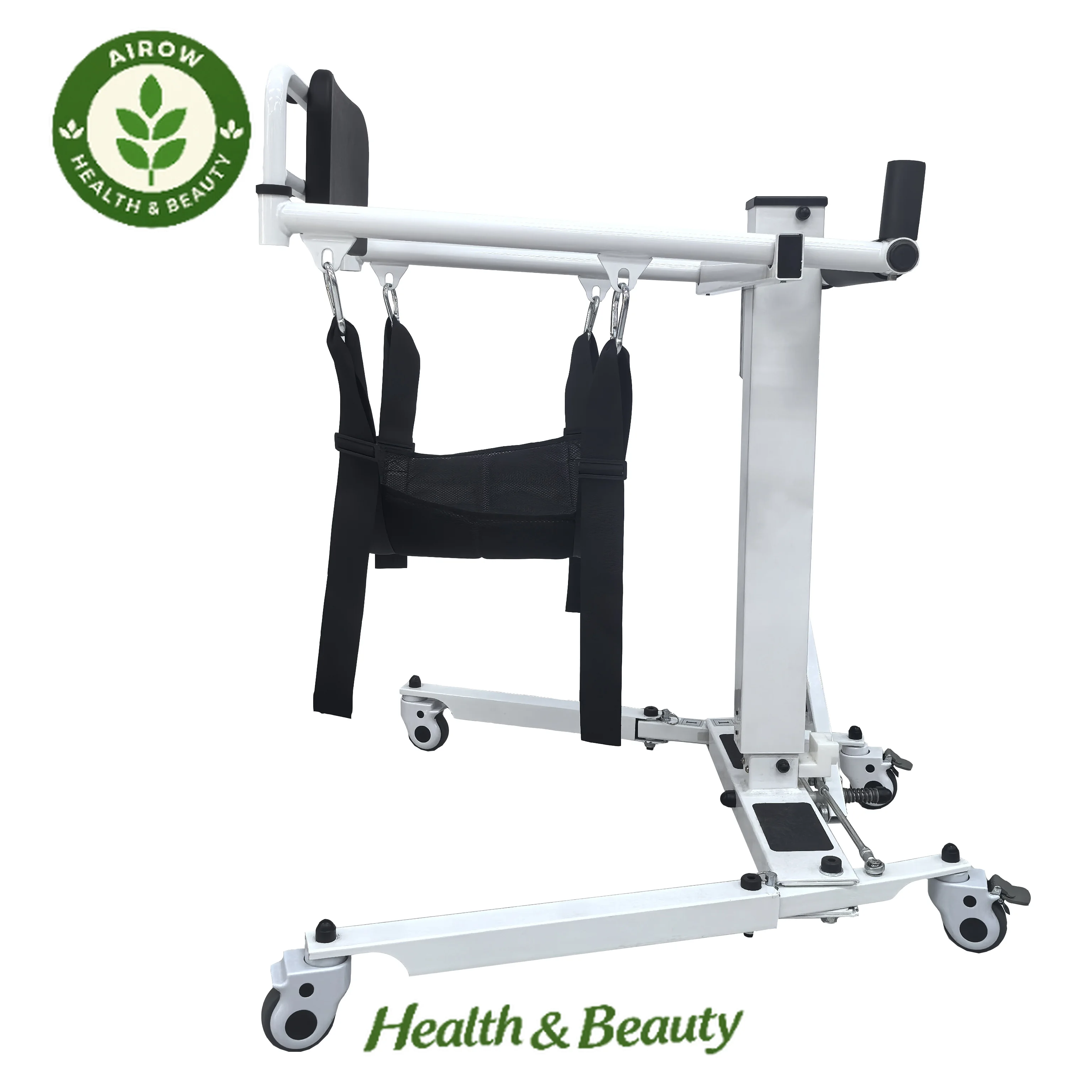 AIROW Versatile Elderly Home Care Hospital Patients Transfers All Foldable Easy to Carry Electric Lift Sling Movable Wheelchair