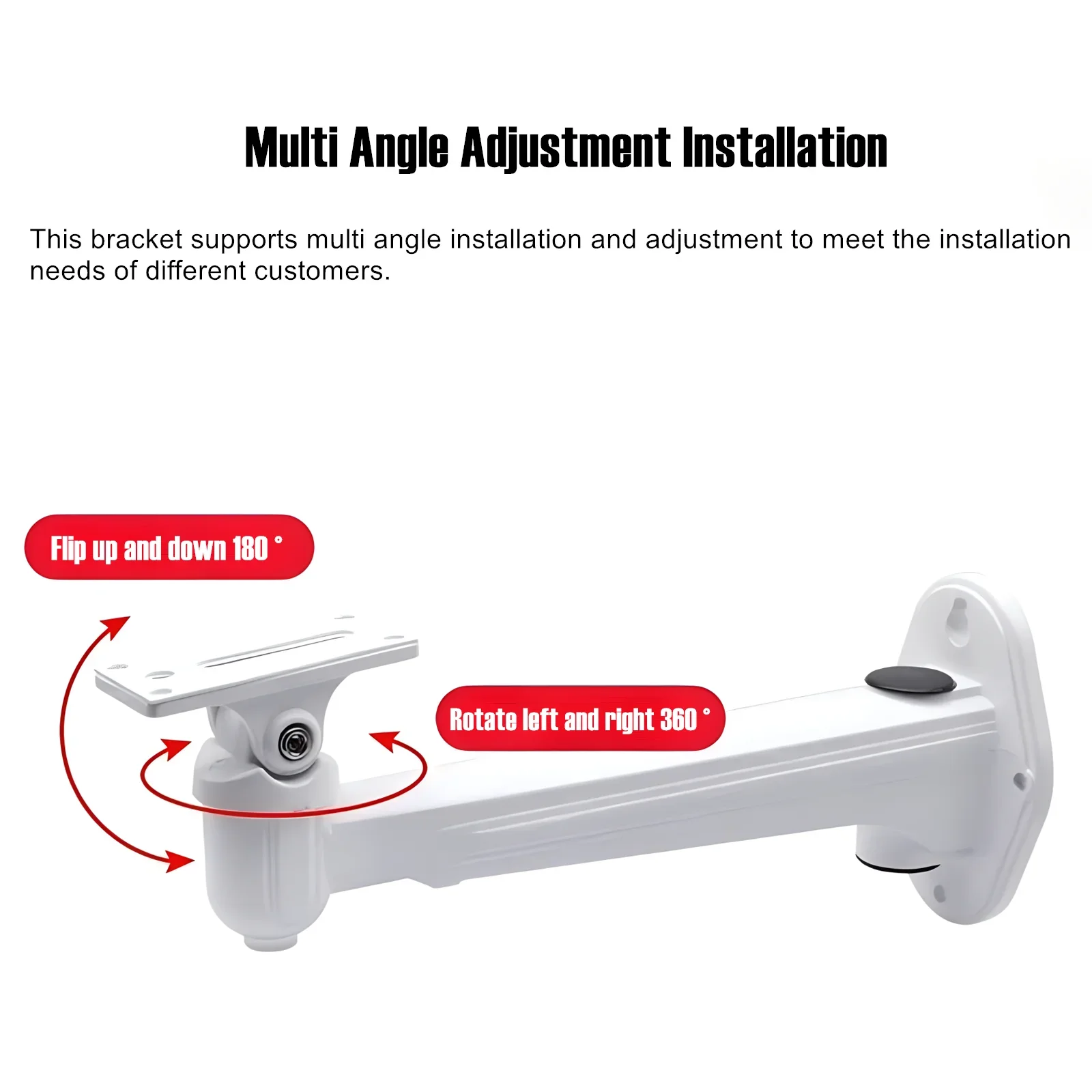 Aluminium Alloy Security Camera Wall Mount Bracket DS-1213ZJ for Bullet Security CCTV Camera,IP Camera, CCTV Suvellicance System