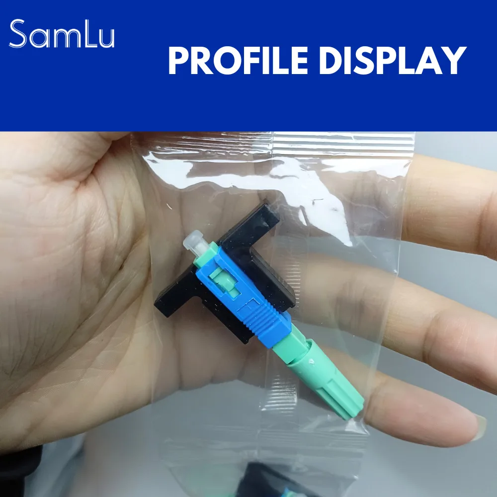 FTTH SC APC UPC Fiber Optic Fast Connector Optical fibe quick connector Embedded High Quality SC APC Cold Connector Tool