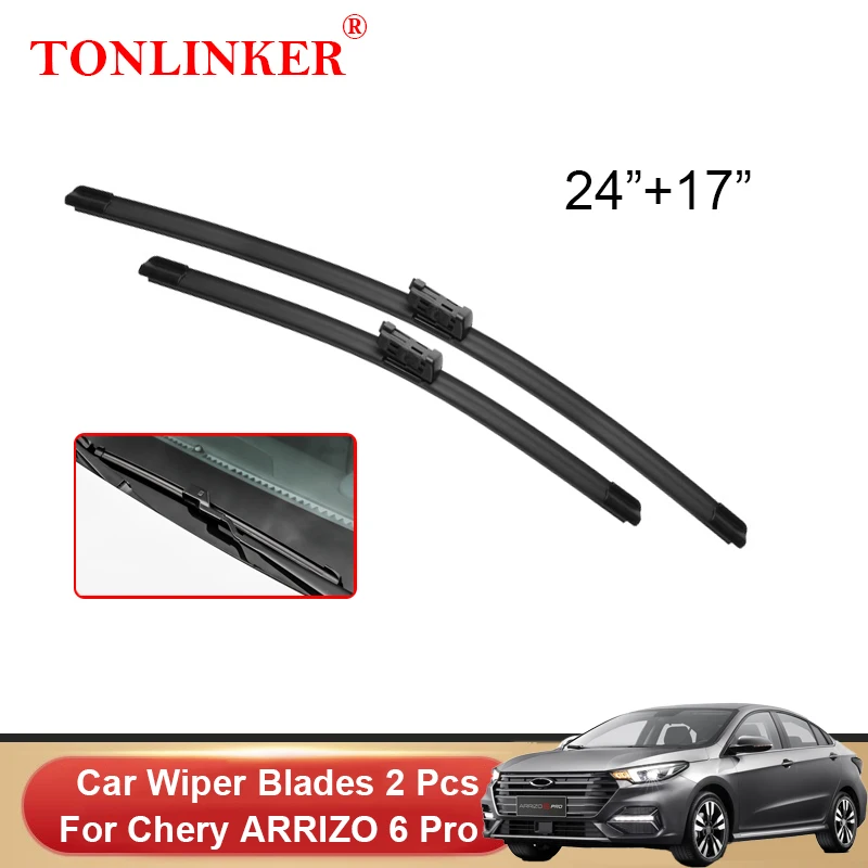 

TONLINKER Car Wiper Blades For Chery Arrizo 6 Pro 2020 2021 2022 Car Accessories Front Windscreen Wiper Blade Brushes Cutter