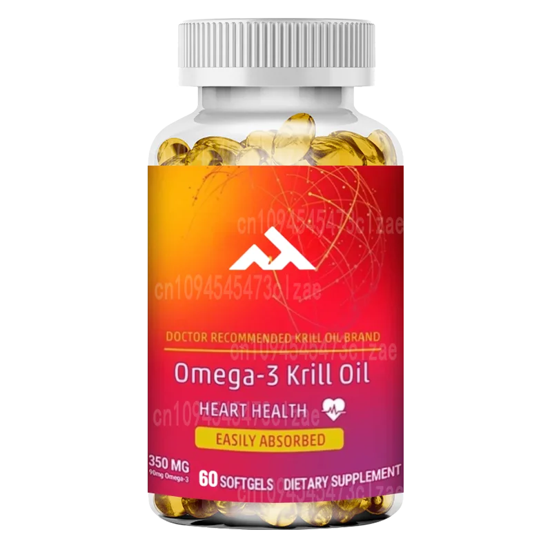 

Антарктическое масло, 350 мг, добавка к кислоте Omega 3, жирная кислота, мягкие капсулы EPA и DHA, фосфолипиды, антиоксидант, астаксантин, здоровье сердца