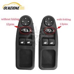 Electric Power Window Control Switch for Citroen Dispatch Jumpy Peugeot Expert Fiat Scudo Console Regulator Buttons 6554.ZJ