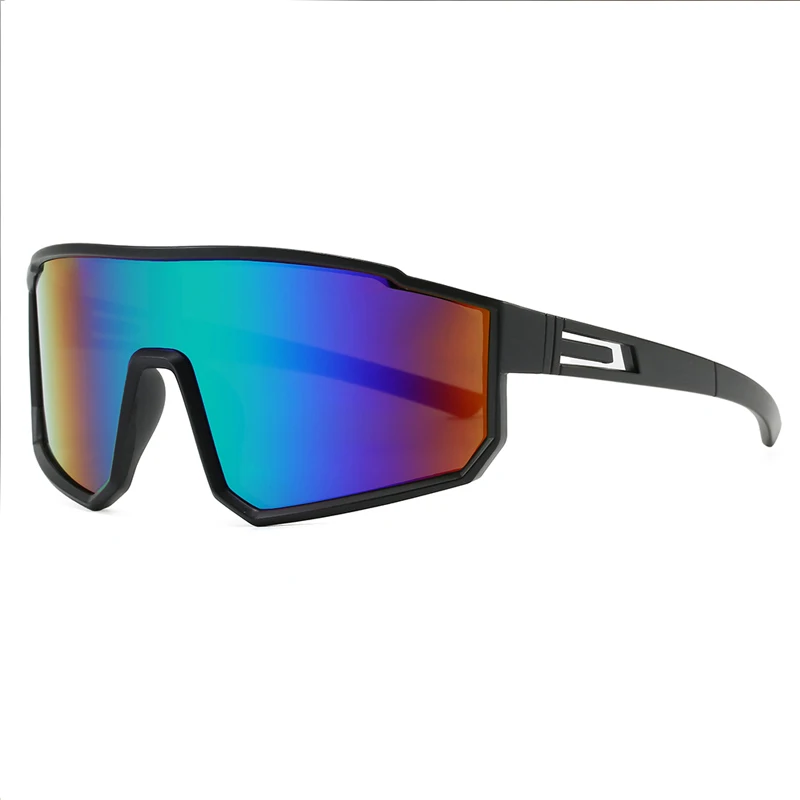 3 قطعة إطار كبير مربع عدسة ملونة نظارات شمسية رياضية يندبروف نظارات تسلق الجبال نظارات متكاملة