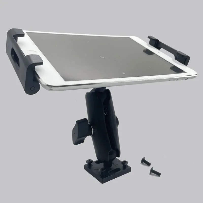 Supporto per tablet con base per trapano per carichi pesanti Supporto per auto compatibile con Ipad per scrivanie/automobili/parete o