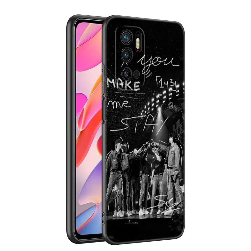 Kpop Stray Kids custodia in Silicone nero per Xiaomi Mi 9 SE 8 10T 11 12 13 Lite 9T 11T 12S 12T 13T 14 Pro 5G NE 11i 12X