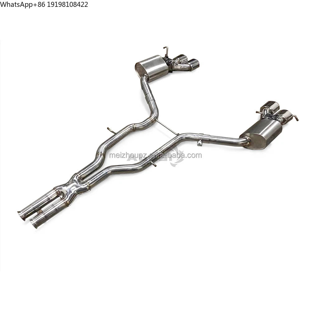 

Sport Catback Exhaust Muffler for Mercedes-Benz C280 C300 W204 3.0 2007-2014 Stainless Steel with Valve Electronic Exhaust Pipe