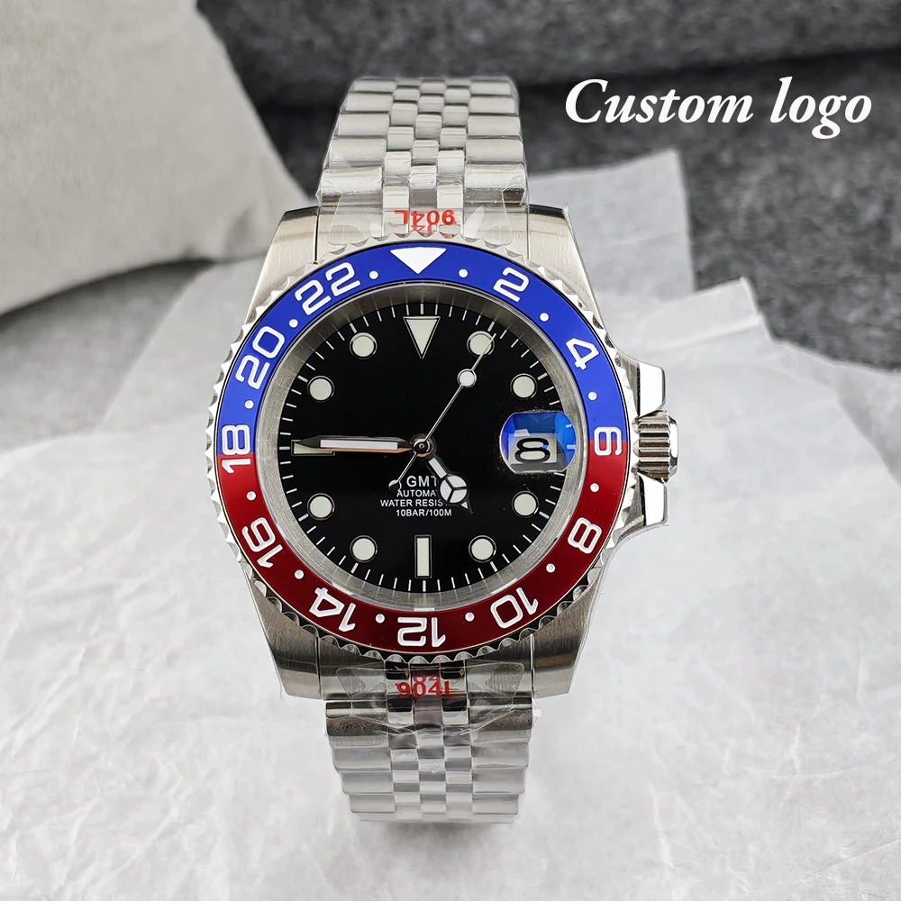 

NH35 Watch Customized Logo Watch Men's Automatic Watch Stainless Steel Watch Suitable for NH35 Movement Watch Accessories