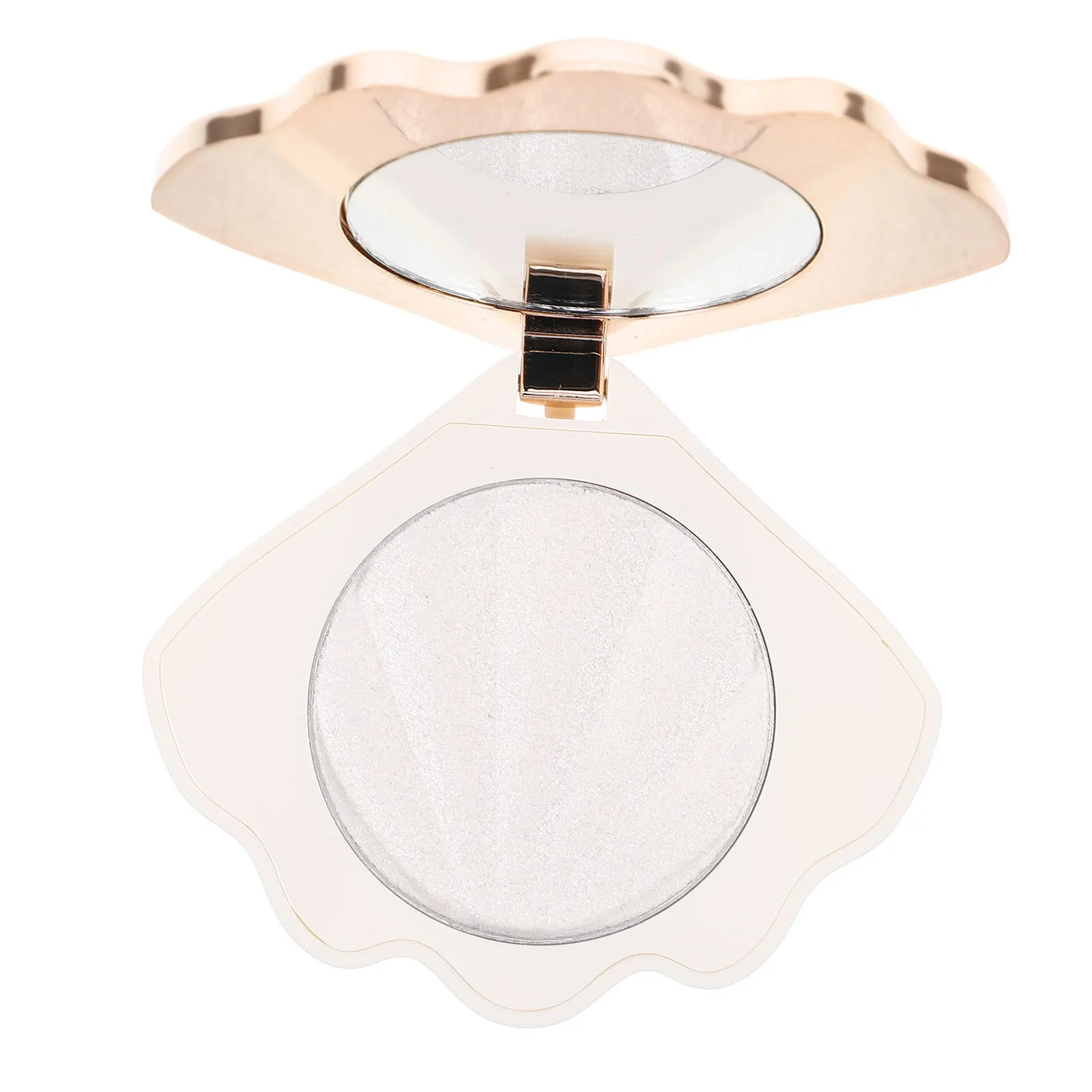 

1 Box Facial Highlight Powder Compact Lightweight Shimmer Finish Long-Lasting Makeup Contour Highlighter for Daily Use Face