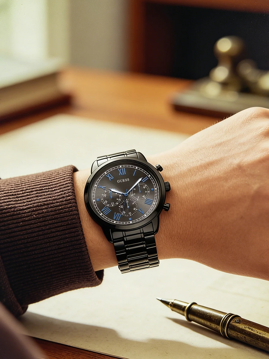 Męski zegarek biznesowy GUESS, – Smartwatch Guess recenzja i cena
