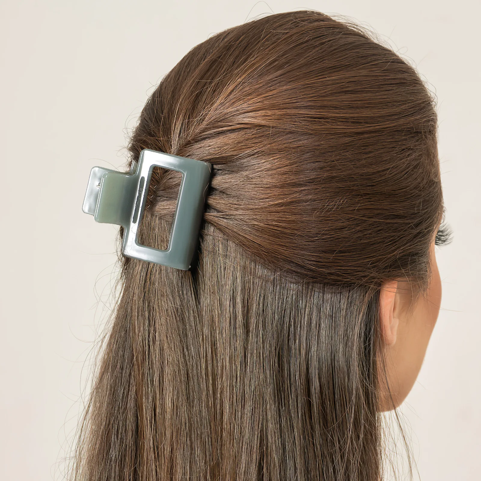 

6pcs Square Claw Clips Strong Hold For Thin Thick Hair Medium Small Claw Clips Hair Styling Accessories For Women Girls Gift