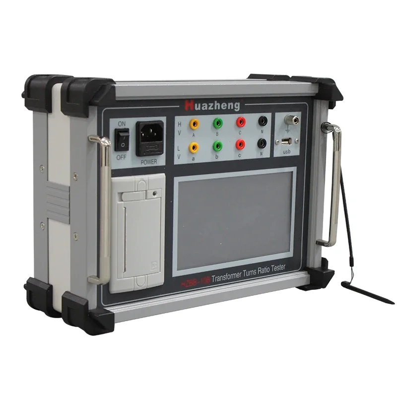 Huazheng  Portable High Voltage Three Phase TTR meter 3 phase turn ratio tester digital transformer ratiometer