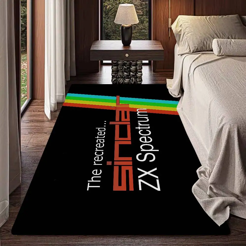 Alfombra Retro Sinclair Zx Spectrum para pasillo, alfombra antideslizante para lavandería, decoración para lavandería, balcón, sala de estar infantil, alfombras para el área junto a la cama