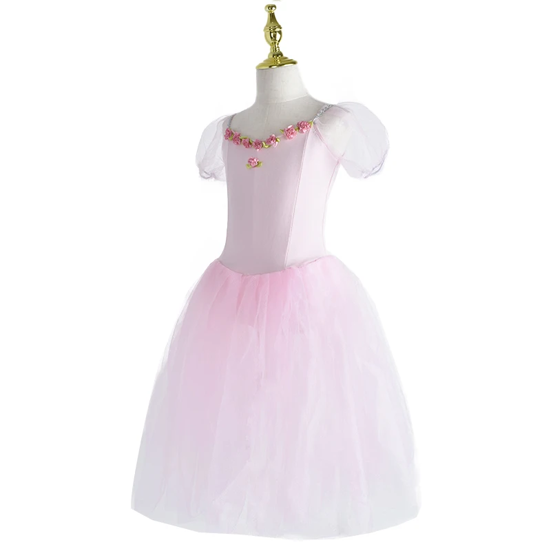 New Ballet Tutu Skirt children Women Dress Long Vestidos For Girls Performance Clothing Swan Belly Dance Skirts