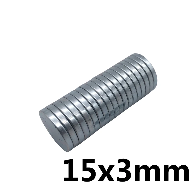 5/10/20/50pcs 15x3 MmIma Neodymium Super Strong Magnetic Magnets for Refrigerators Iman Powerful Neodymium Magnet N52 M