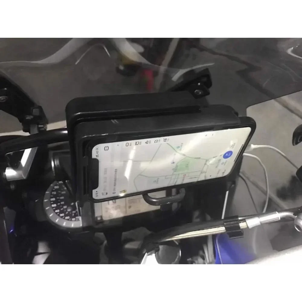 For BMW R1200GS R1250GS Adventure S1000XR F800GS F700GS F850GS F750GS Motorcycle Phone Holder GPS Navigation Bracket USB Charing