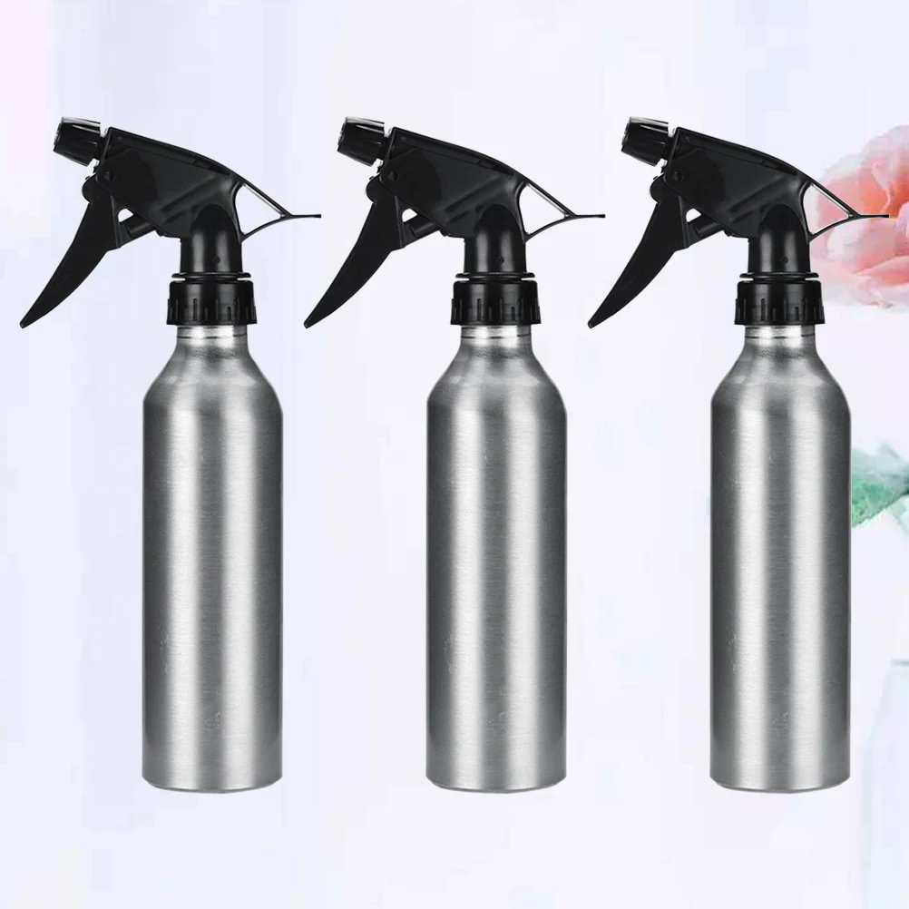 3Pcs 250Ml Spray Bottle for Plants Multi-Use Alloy Water Sprayer Lightweight Portable Trigger Dispenser Garden Baking Tool