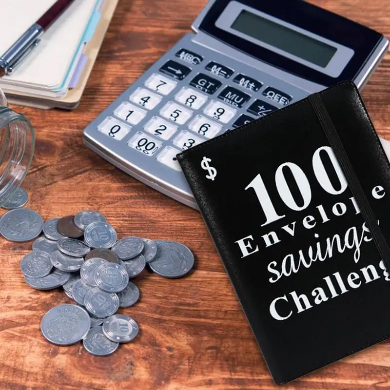 100 Envelope Savings Challenge Binders Savings Challenges Sheets Budget Planner Book For Save 5050 With Tracker And Cash