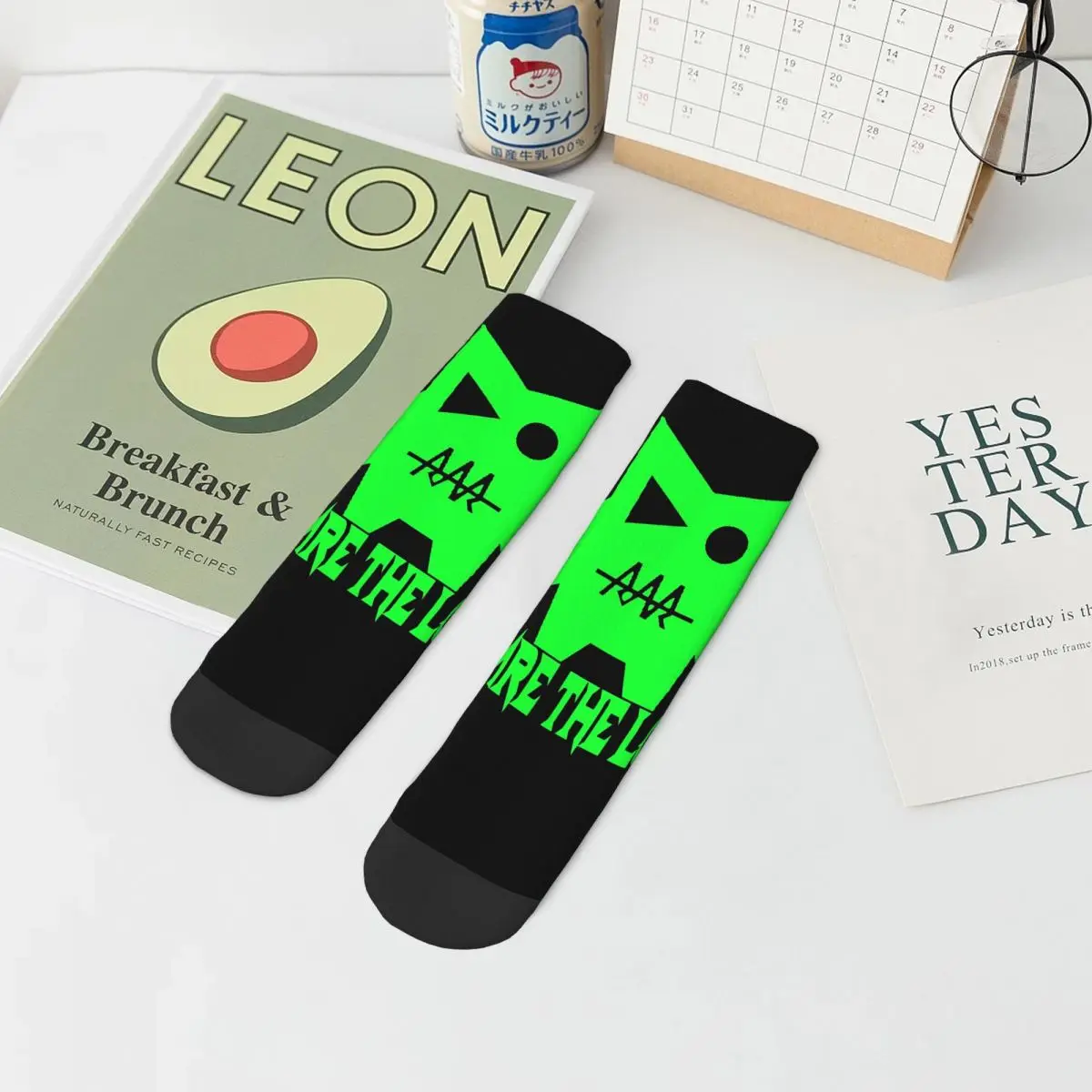 Partager l'amour Prime série 48 chaussettes Harajuku bas absorbant la sueur toutes saisons chaussettes accessoires pour cadeau d'anniversaire unisexe