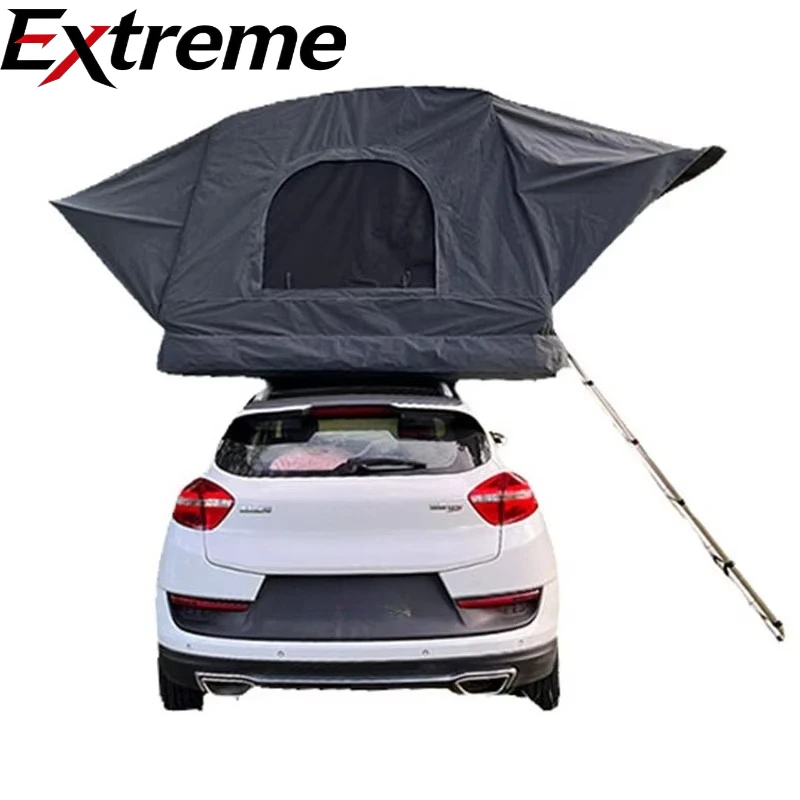 

Outdoor Storage 2-3 Person Roof Ceiling Tent X Hinge Lightweight Hard Shell Roof Top Tent