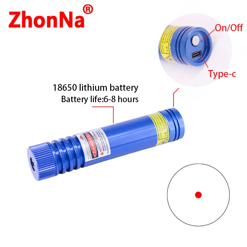 635nm Industrial Red Laser Locator for Cross/Line/High-Precision Positioning Module in Wood and Stone Cutting
