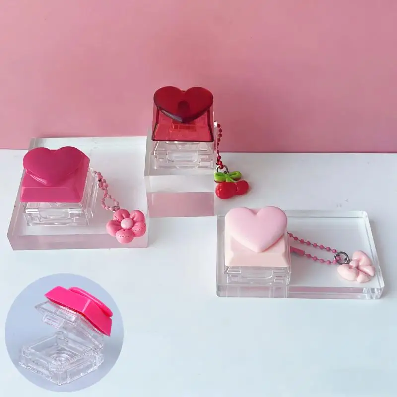 3g Empty Lip Masque Box Decompress Design Refillable Flip-Top Lip Mask Bottle Travel Portable Lip Balm Jar Cosmetic Containers