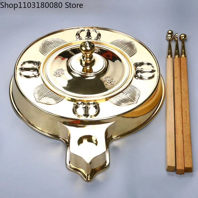 1set 41cm Handmade copper brass Homa stove Kunda Tibet Tantra artifact Faqi