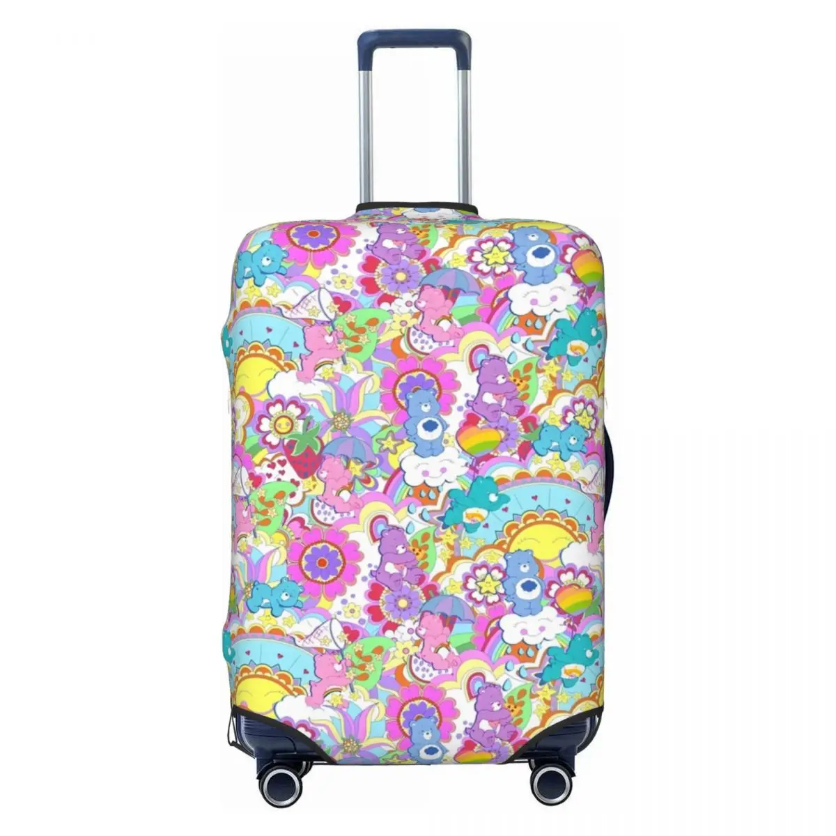 Cartoon Care Bears Grumpy Bear Suitcase Cover Flight Fun Luggage Accesories Business Protection