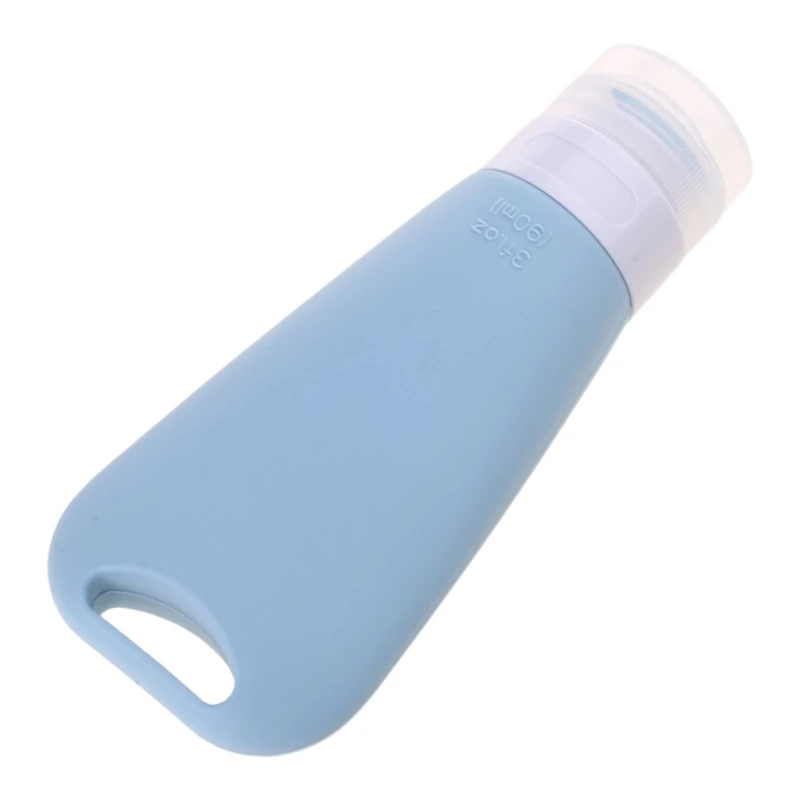 Chai chiết lại 90ml Silicone Lotion Hộp đựng mỹ phẩm Lotion Refillable Dropshipping