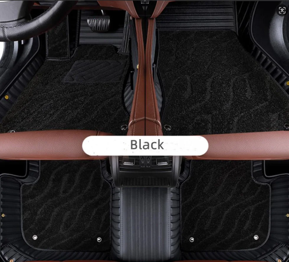 

Good quality! Custom special car floor mats for BMW i4 2026-2022 waterproof double layers carpets for I4 2024