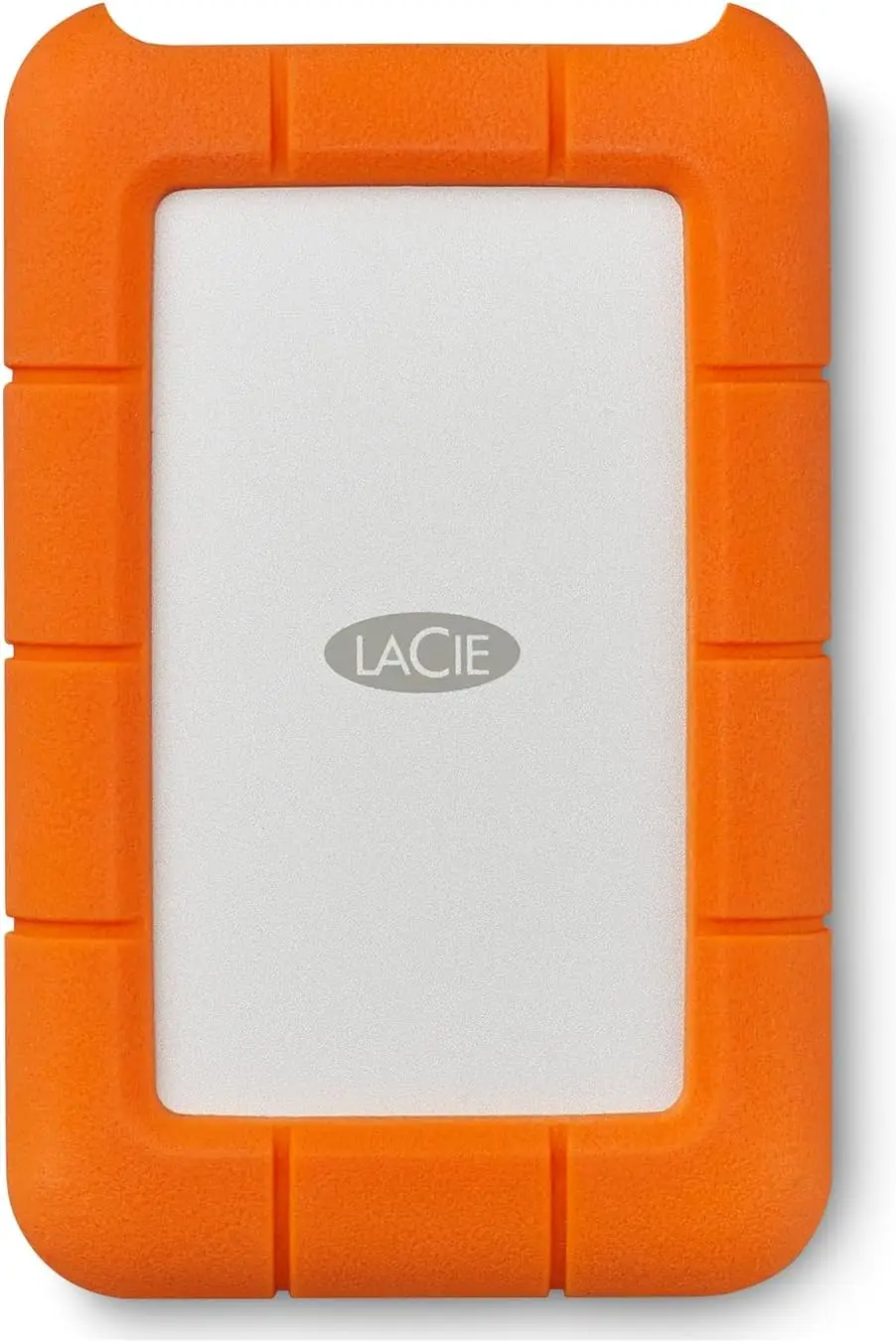 

5TB Rugged Portable HDD - USB 3.0/2.0, Shock/Dust/Rain Resistant for Mac & PC, Orange/Grey