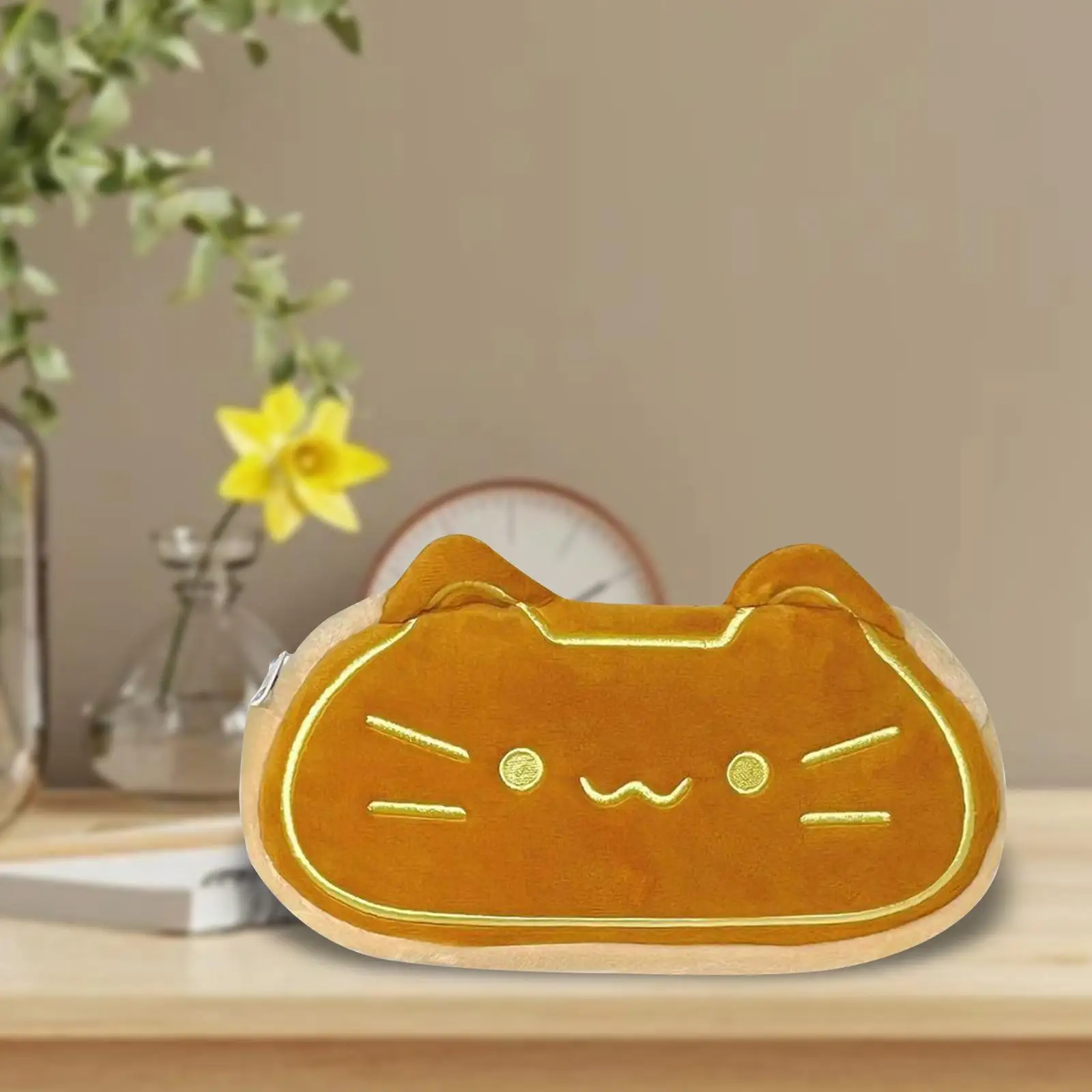 Tempat Spidol Kotak Pensil Kucing Lucu Organizer Penyimpanan Alat Tulis Serbaguna