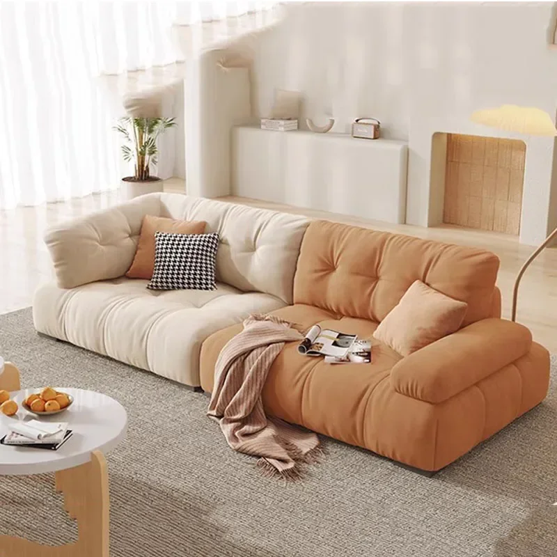 

Nordic Soft Sofas Fancy Bedroom Kids Cozy Armchair Lazy Sofas Modern Hotel Floor Divani Da Soggiorno Living Room Furniture