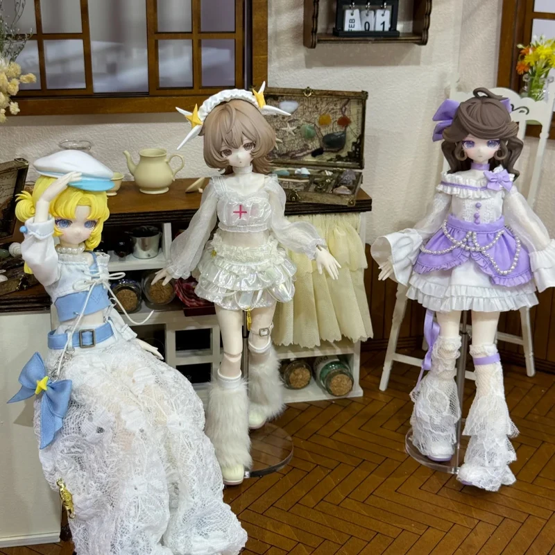 Genuine New E-Alike Girl Group Series BJD Articulated Figure Blind Box Anime Figure Collectible Collectible Art Toy Desktop