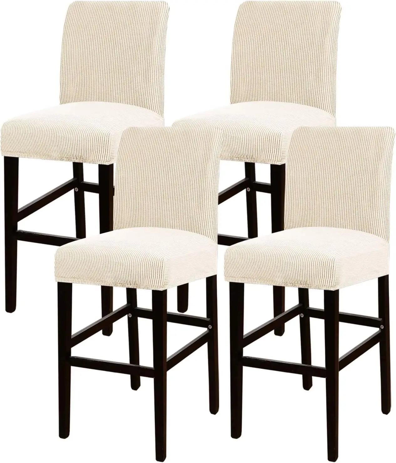 

Stretch Bar Stool Cover Counter Stool Pub Chair Slipcover For Dining Room Cafe Barstool Slipcover Removable Furniture Chair