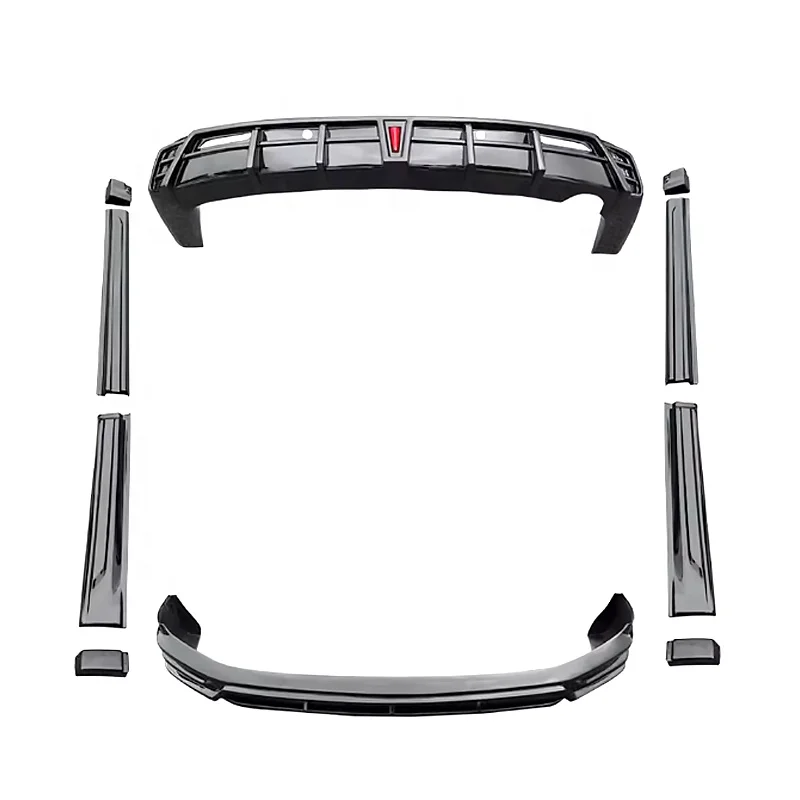 

Car Body Kits for LEADING IDEAL L8 2022 2023 Car Accessories EFG Sports Style Car Bumper Lower Lip Rear Diffuser Lip Side Skirt