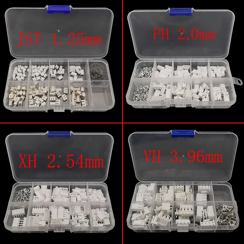 JST 1.25/PH2.0/XH2.54/SM2.54/JST SYP2P/VH3.96 ذكر التوصيل أنثى المقبس البلاستيك الإسكان محطة دبوس رأس سلك موصل