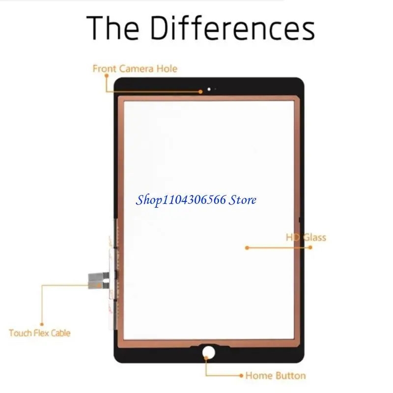 02DD Touch Screens For 9.7inch (2018 Version) A1954 A1893 Touch Screens Touch Panel