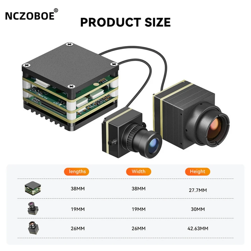 NCZOBOE FPV Tracking Module  Ai Tracking Module for FPV Identify AI Guidance Module Automatically Tracks Detects Locks