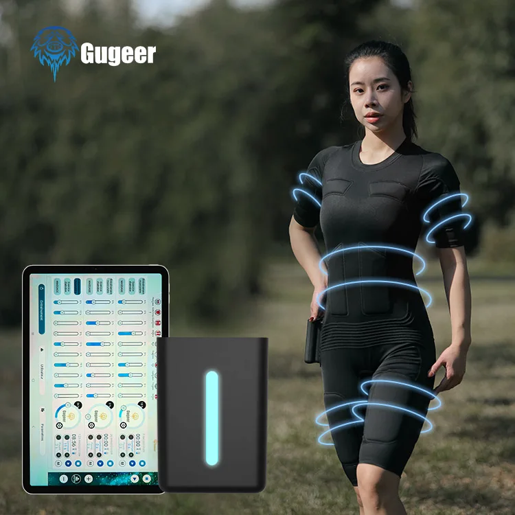 

Домашний электрод для стимуляции всего тела, тренировки, фитнес, сиамский тренировочный костюм EMS без воды