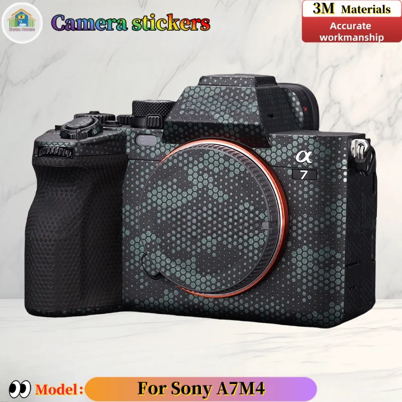 

For Sony A7M4 Camera stickers, DIY skin,Precision tailoring wear-resistant protective film