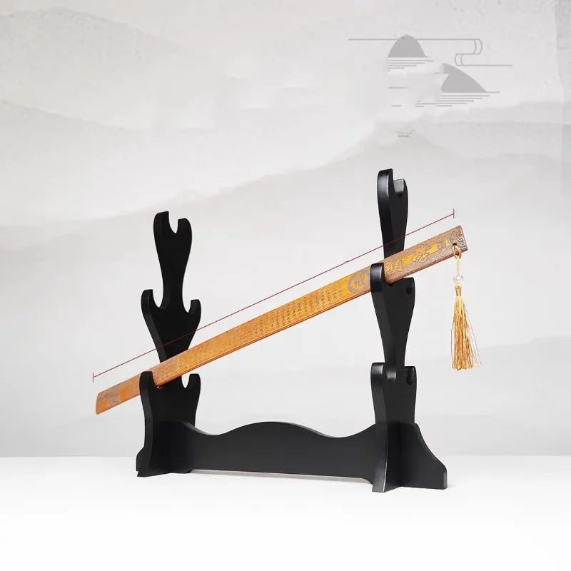 Wooden Katana Holder Stand Support Sword Storage Rack Floor Sabre Organizer Display Real Japanese Katana Shelf House Decoration