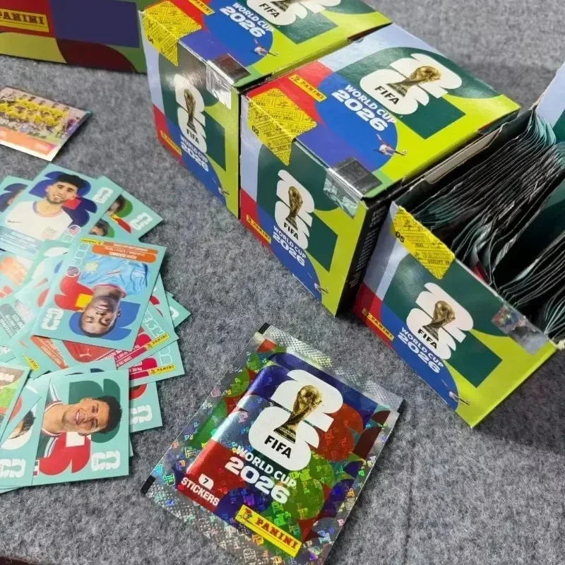 Official Genuine Panini 2026 FIFA World Cup Soccer Sticker Pack With Album Limited‑Edition Collectible Memorabilia Gift Set
