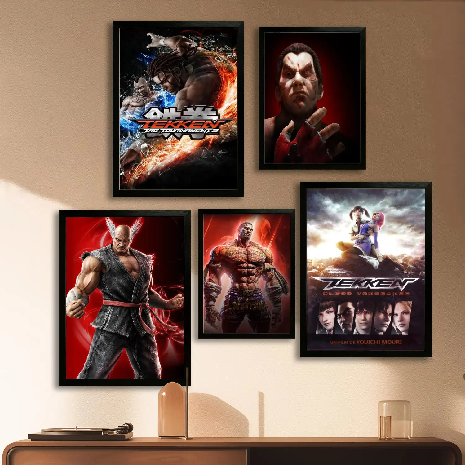 TEKKEN 7 Canvas Art Poster and Wall Art Picture Print, Modern Family Bedroom Decor Posters,Decorative painting