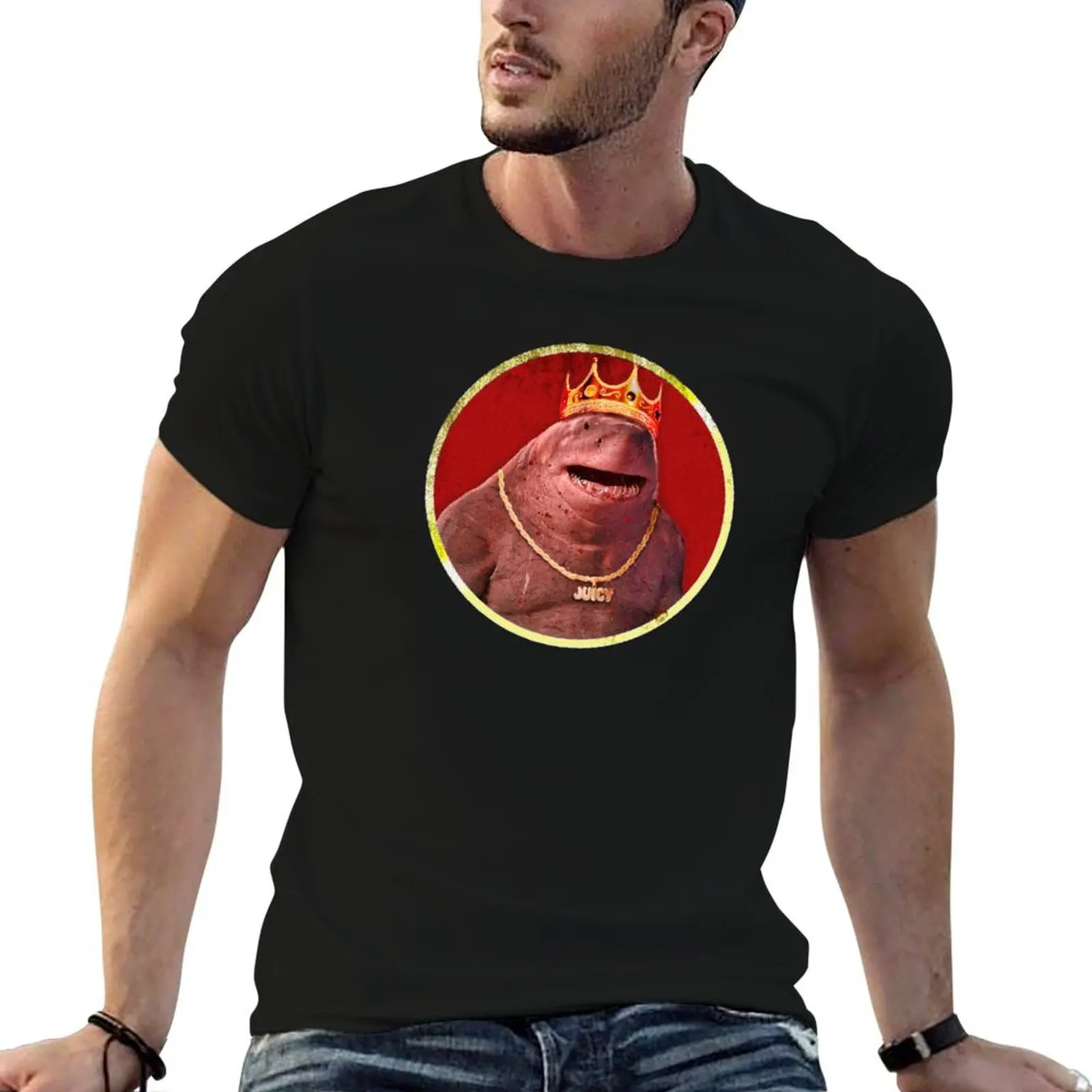 

King Shark Juicy T-Shirt man t shirts high quality luxury brand cotton tshirt 100% T-Shirt