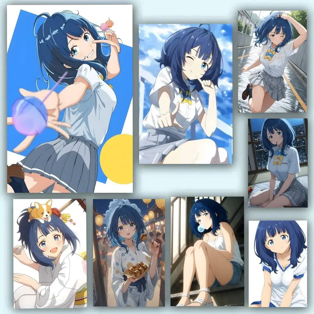 Yanami Anna Posters Self Adhesive Waterproof Ideal For Living Room Bedroom Bar Decoration