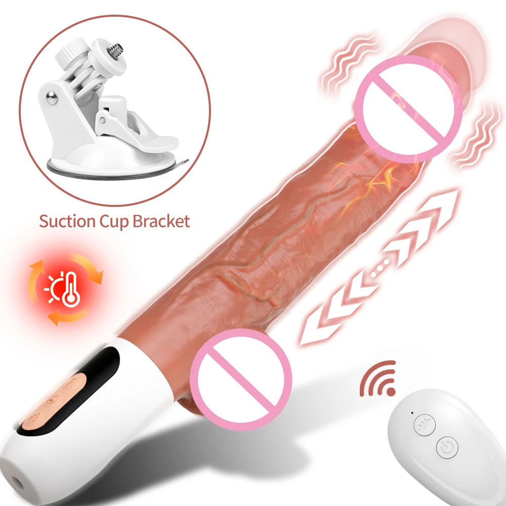 Sexy Adult Female Automatic Thrusting Dildo Vibrator for Women Masturbation Sex Machine Penetration Vagina Vibrator Adult Toys view 5