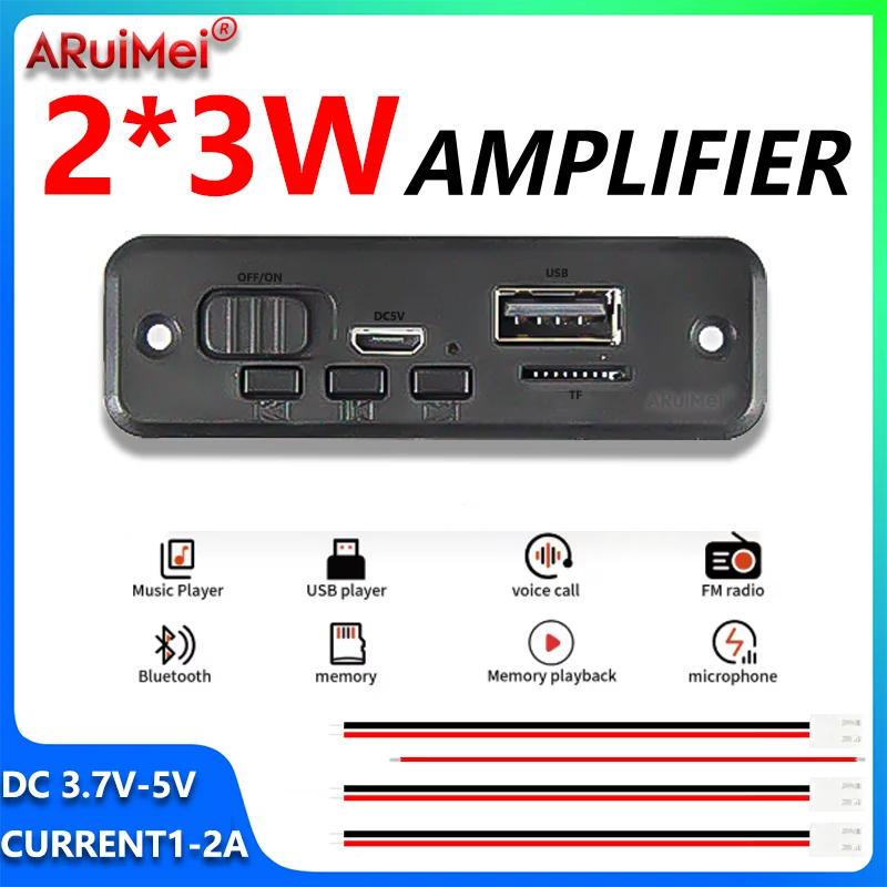 6W Bluetooth Amplif…