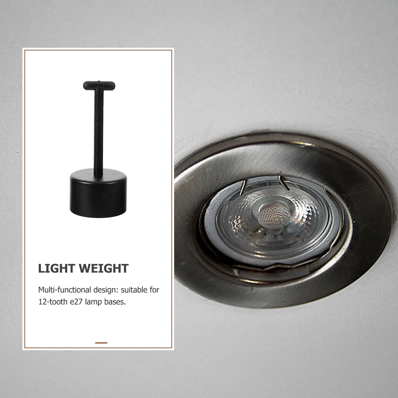 

10Pcs E27 Lampshade Washer Ring Removal -Saving Convenient for Various Settings Lamp Shade Socket Ring Removal