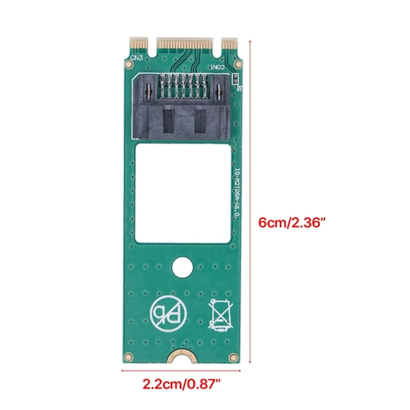 Expanda a compatibilidade M.2 NGFF para adaptadores 7 pinos para vários dispositivos